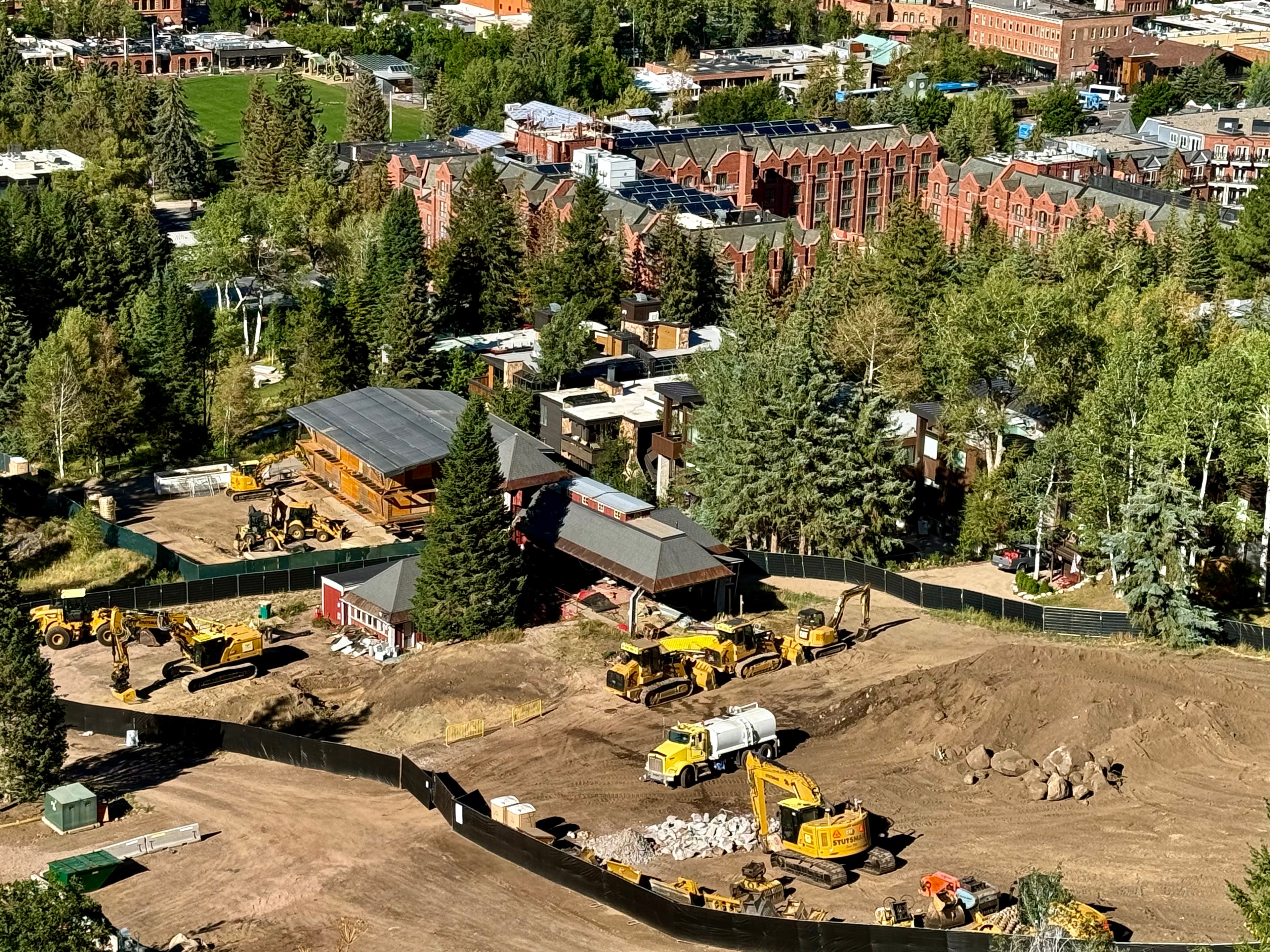 Lift One Corridor construction underway